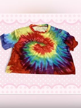 Tie-Dye Spiral Kids Tee - Multicolor